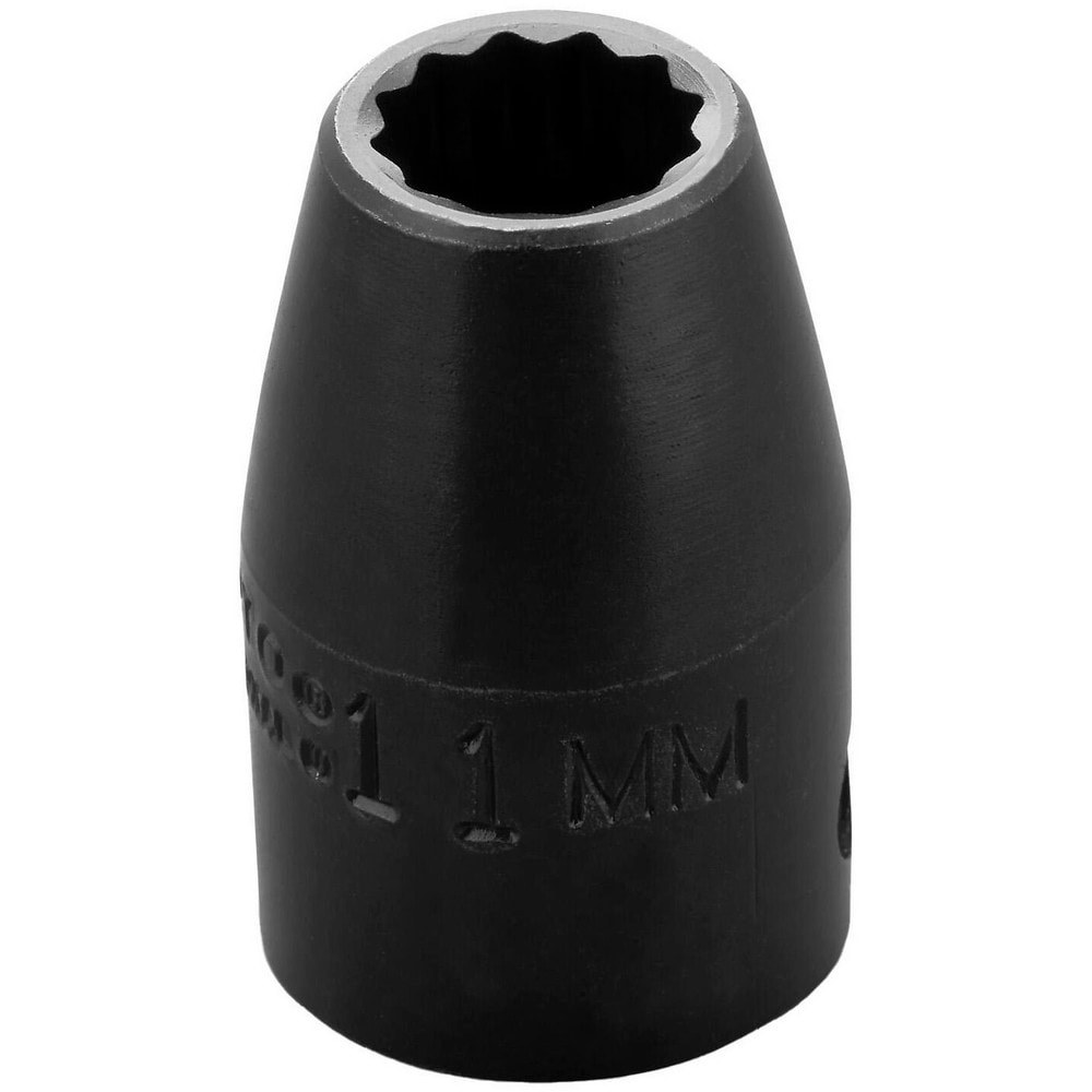 Impact Socket: 1/2" Drive, 11mm Socket