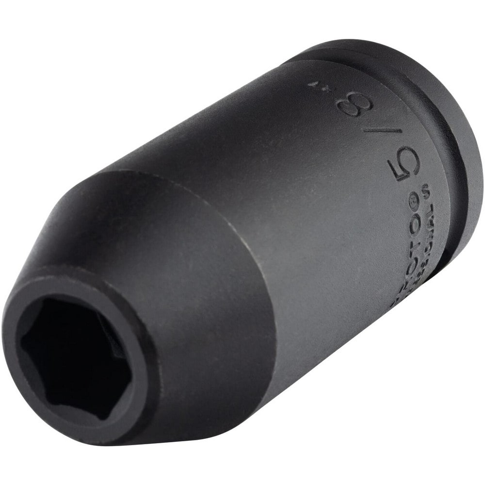 Impact Socket: 3/4" Drive, 5/8" Socket, Hex Drive