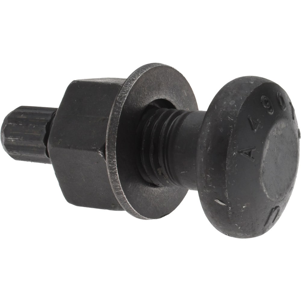 7/8-9 Thread, 2-1/4" Length Under Head, 1-5/8" Head Diam, Tension Control Bolt