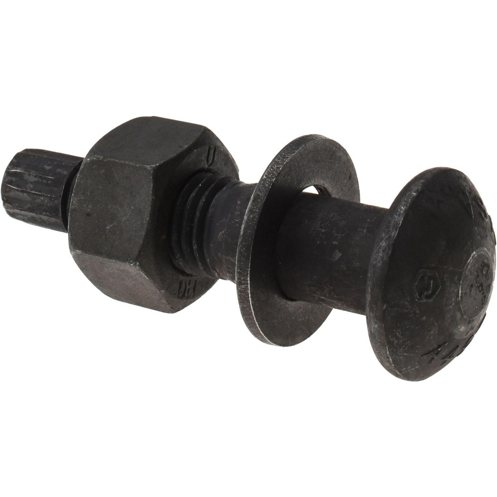 7/8-9 Thread, 3-1/4" Length Under Head, 1-5/8" Head Diam, Tension Control Bolt