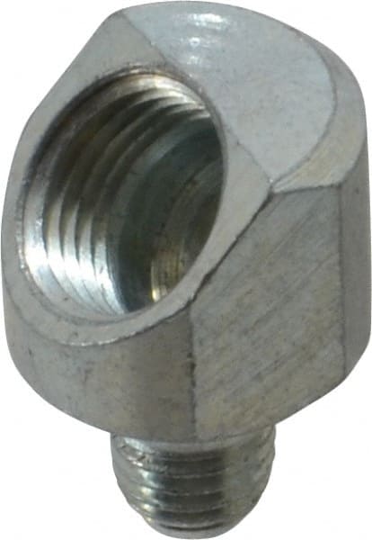 PRO-LUBE ADPR4514M18FST5 Grease Fitting Adapter: 1/4-28 Female NPT, 45 ° Head Angle 