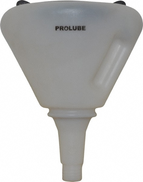 8" Diam, Spill Proof Funnel