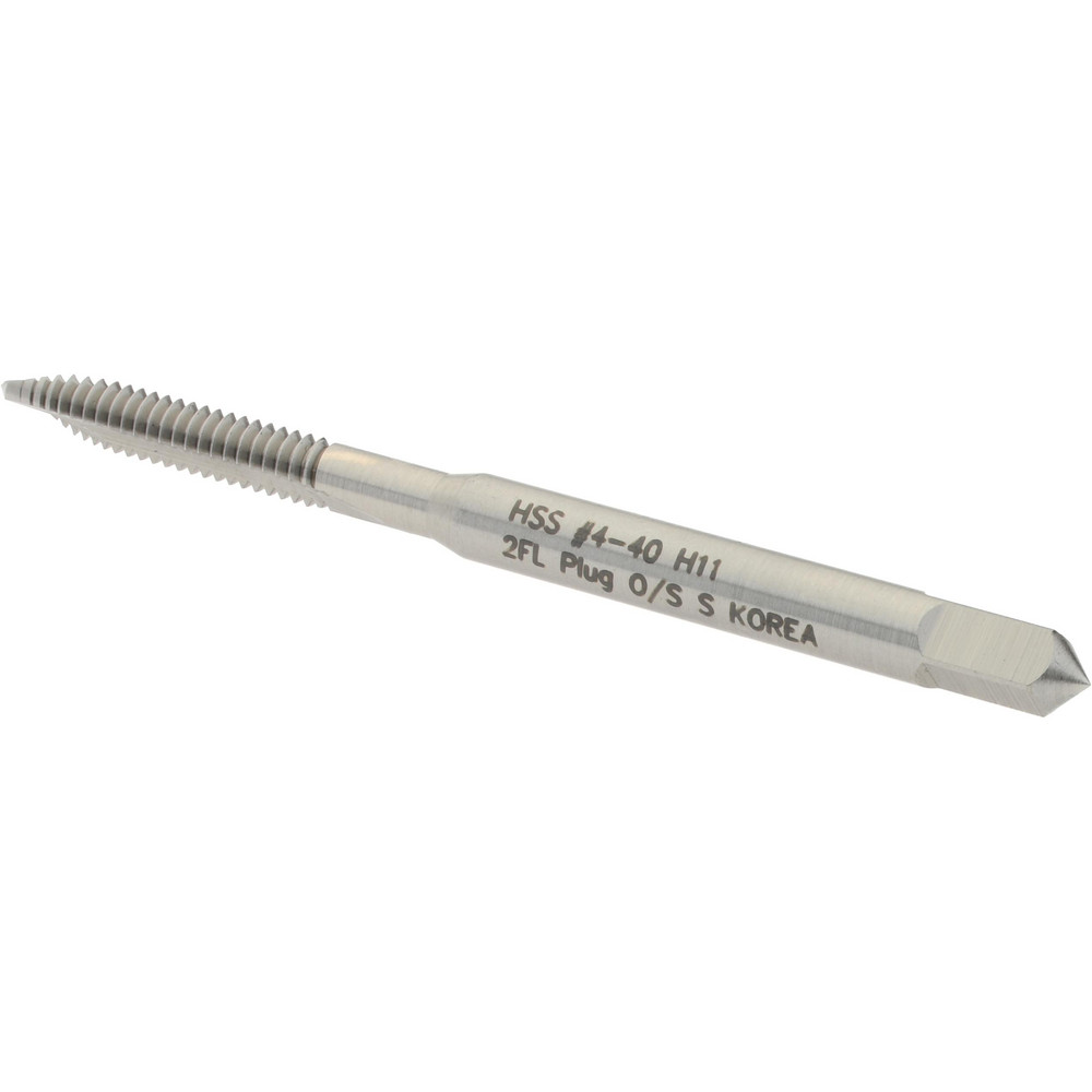 Burkit No. 5-40 UN Spiral Point Tap – HSS Titanium Coated, Right-Hand, 2B Accuracy, Ideal For Through-Holes & Deep Threading In Stainless Steel, Aluminum, Die Steel