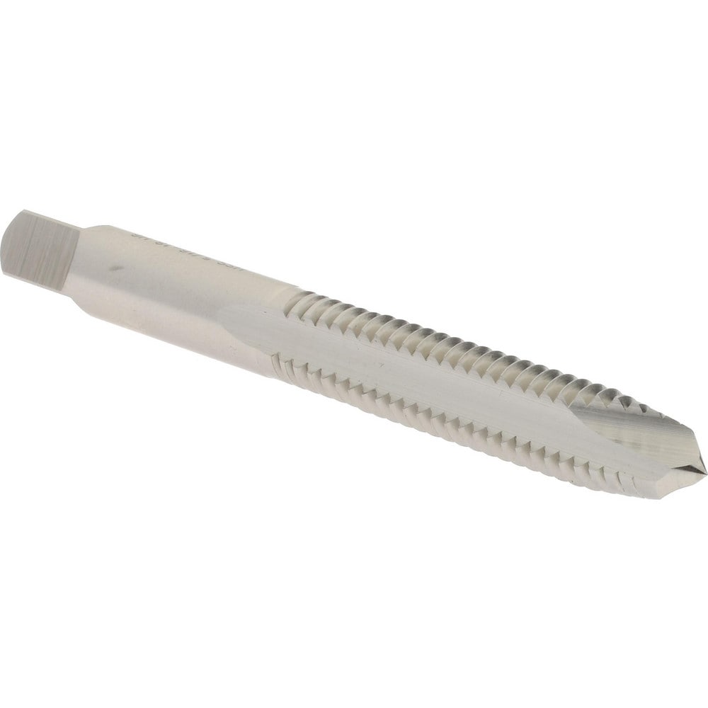 Hertel K011080AS Spiral Point Tap: 5/16-18, UNC, 2 Flutes, Plug, High Speed Steel, Bright Finish Image