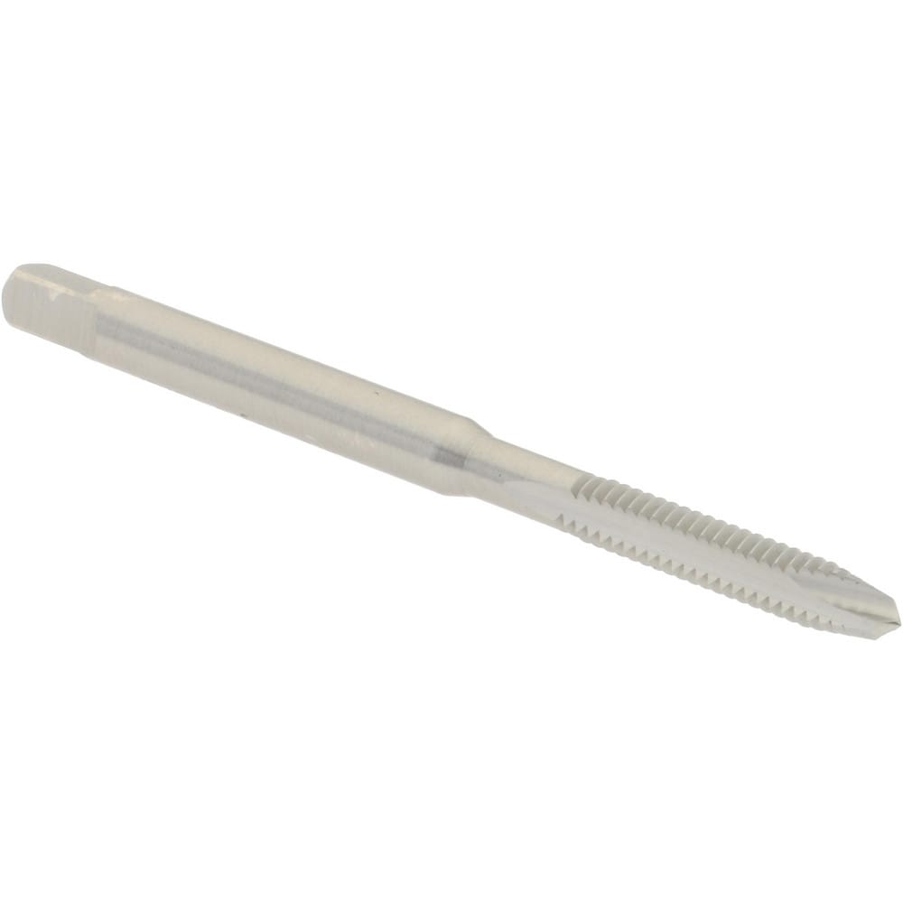 Hertel K011013AS Spiral Point Tap: #4-40, UNC, 2 Flutes, Plug, High Speed Steel, Bright Finish Image