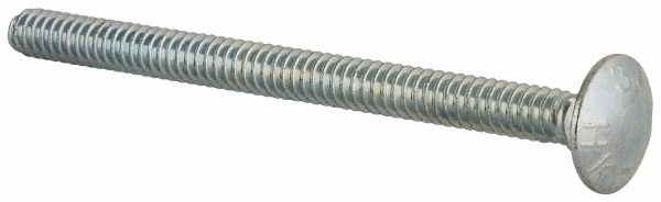 Value Collection CGES0100250CZ Carriage Bolt: #10-24, 2-1/2" Length Under Head, Square Neck Image