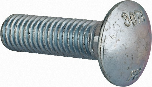 Value Collection R50000192 Carriage Bolt: 1/2-13, 1-3/4" Length Under Head, Square Neck Image