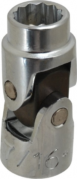 PROTO J5274A Hand Socket: 7/16" Socket, 12-Point Image