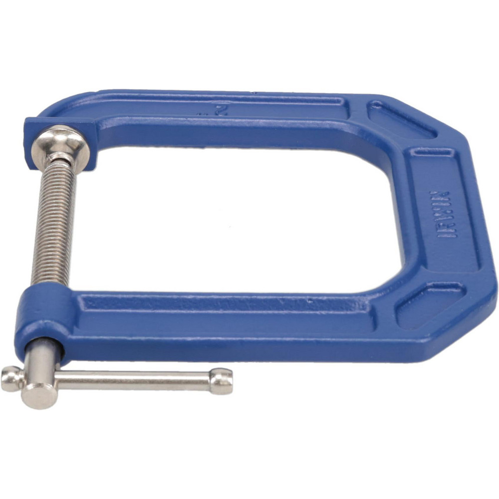 Photos - Vise IRWIN C-Clamp: 2" Max Opening, 3-1/2" Throat Depth, Regular-Duty, Cast Iron Body - 600 lb Load Capacity, Deep Throat | Part