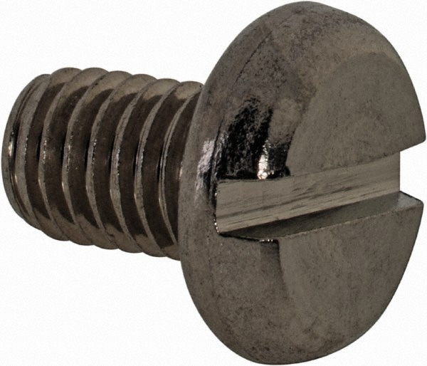 Value Collection MASPM0080012CP Machine Screw: Pan Head, Slotted Image