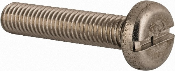 Value Collection MASPM0080040CP Machine Screw: Pan Head, Slotted Image