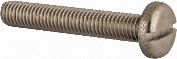 Value Collection MASPM0080050CP Machine Screw: Pan Head, Slotted Image