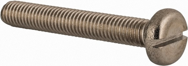 Value Collection MASPM0080055CP Machine Screw: Pan Head, Slotted Image