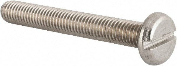 Value Collection MASPM0080060CP Machine Screw: Pan Head, Slotted Image