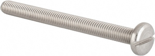 Value Collection MASPM0080090CP Machine Screw: Pan Head, Slotted Image