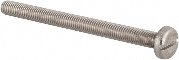 Value Collection MASPM0080100CP Machine Screw: Pan Head, Slotted Image