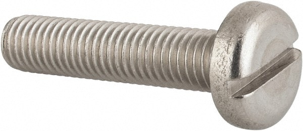 Value Collection MASPM0100045CP Machine Screw: Pan Head, Slotted Image