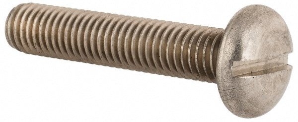 Value Collection MASPM0100050CP Machine Screw: Pan Head, Slotted Image