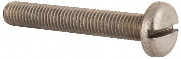 Value Collection MASPM0100065CP Machine Screw: Pan Head, Slotted Image