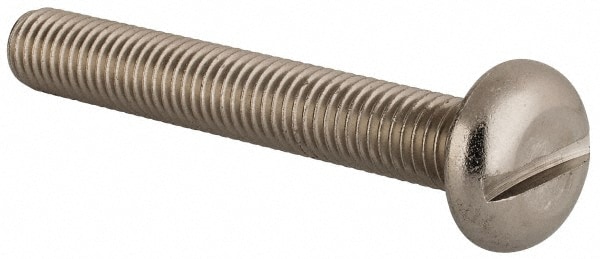 Value Collection MASPM0100070CP Machine Screw: Pan Head, Slotted Image