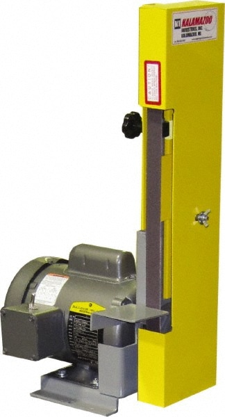 Belt Sanding Machine: 42" Long, 1" Wide, Vertical