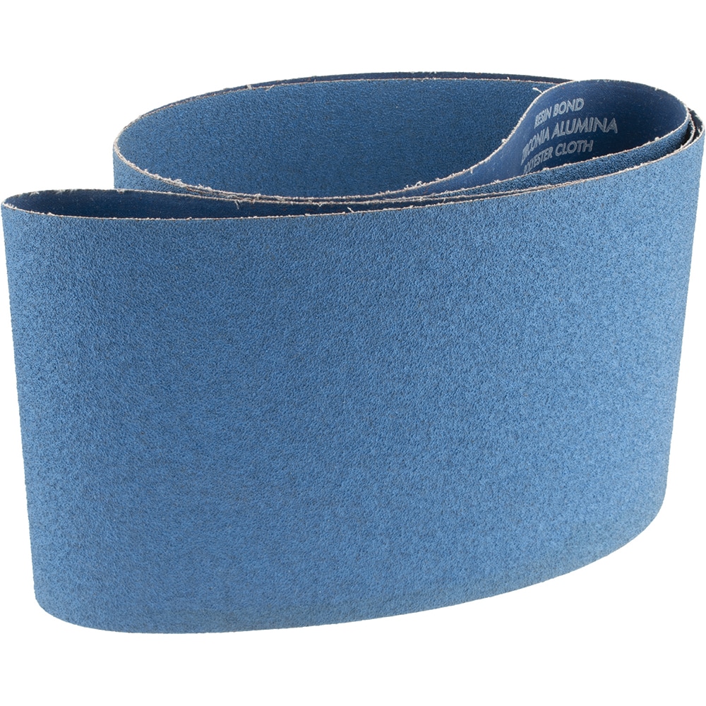 Norton 78072750501 Abrasive Belt: 8" Wide, 107" Long, 40 Grit, Zirconia Alumina Image