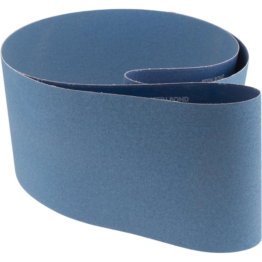 Norton 78072750495 Abrasive Belt: 8" Wide, 107" Long, 80 Grit, Zirconia Alumina Image