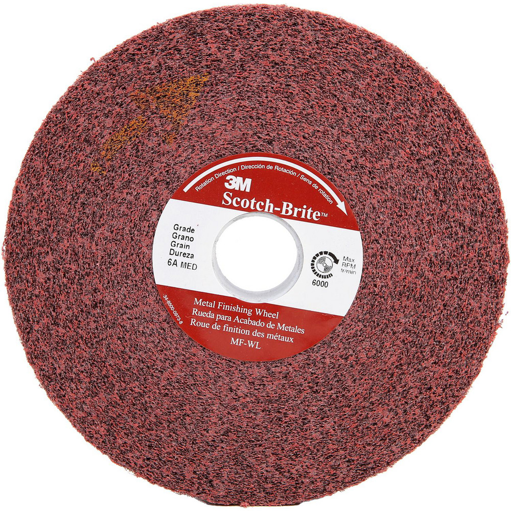 Deburring Wheel:  Density 6, Aluminum Oxide