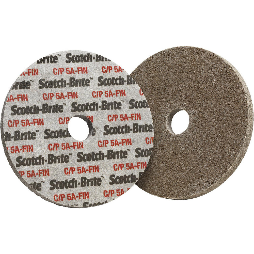 Deburring Wheel:  Density 5, Aluminum Oxide