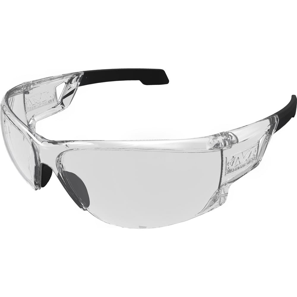 Safety Glasses; Type: Glasses ; Lens Coating: Uncoated ; Frame Color: Clear ; Lens Color: Clear ; Lens Material: Polycarbonate ; Size: Universal