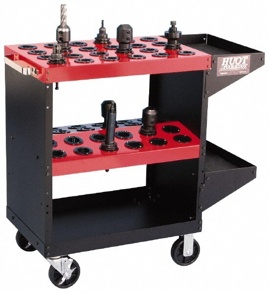 36 Tool Capacity, 50 Taper Size ToolScoot CNC Tool Cart