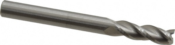 Kennametal 5059219 Square End Mill: 1/4 Dia, 3/4 LOC, 1/4 Shank Dia, 2-1/2 OAL, 3 Flutes, Solid Carbide Image