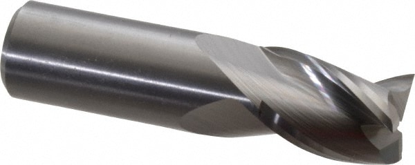 Kennametal 5059165 Square End Mill: 3/4 Dia, 1 LOC, 3/4 Shank Dia, 3 OAL, 3 Flutes, Solid Carbide Image