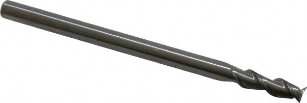 Kennametal 3876352 Square End Mill: 3/16 Dia, 9/16 LOC, 3/16 Shank Dia, 2 OAL, 2 Flutes, Solid Carbide Image