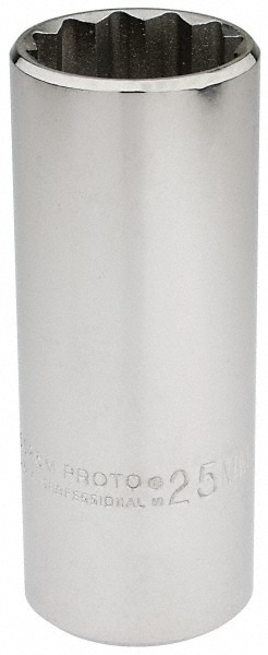 PROTO J5325M Deep Hand Socket: 25 mm Socket, 12-Point Image