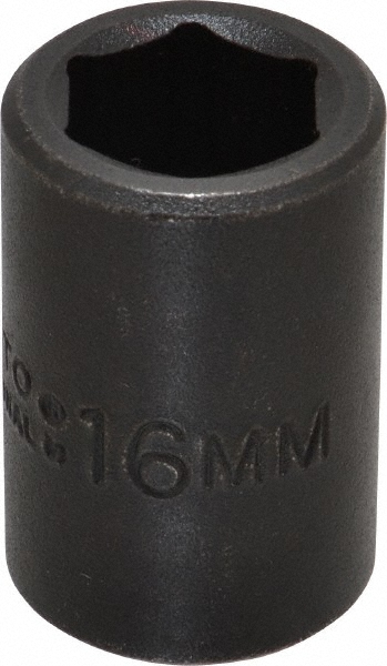 Presa Quadrata 1/2 Drive 16mm - Attrezzo CR-MO Per Riparazioni Auto E Meccanica
