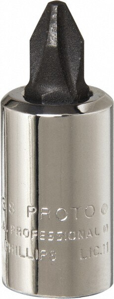 Screwdriver & Drag Link Sockets; Type: Phillips Screwdriver Socket ; Point Size: #2 ; PSC Code: 5120
