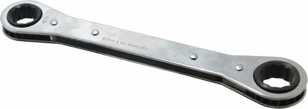 Proto - 5/8" X 3/4" 12 Point Reversible Ratcheting Offset Box Wrench