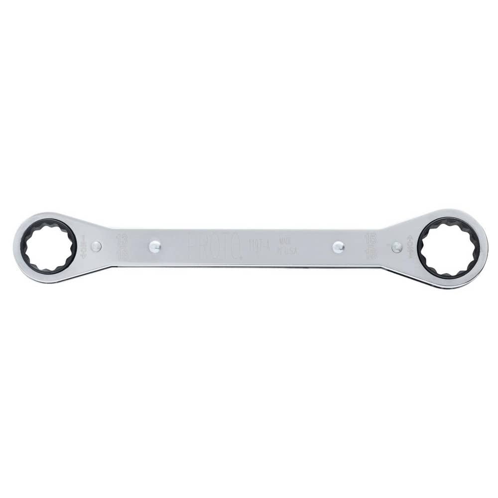 Box End Wrench: 13/16 x 15/16", 12 Point, Double End