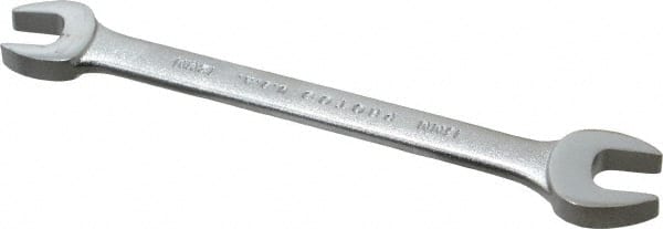 Open End Wrench: Double End Head, 12 mm x 13 mm, Double Ended