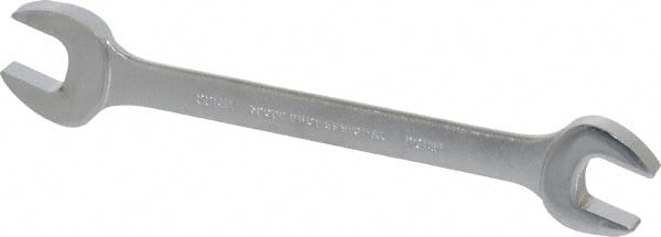 Open End Wrench: Double End Head, 20 mm x 22 mm, Double Ended