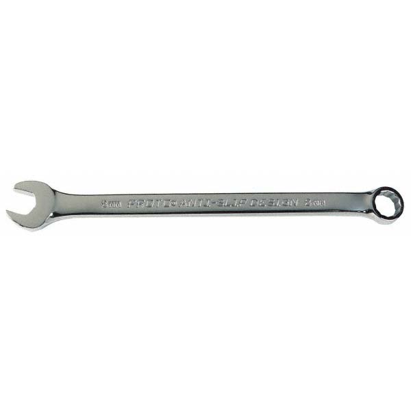 Combination Wrench: 2" Head Size, 15 deg Offset - 28" OAL, Steel, Satin Finish, Tether Capable