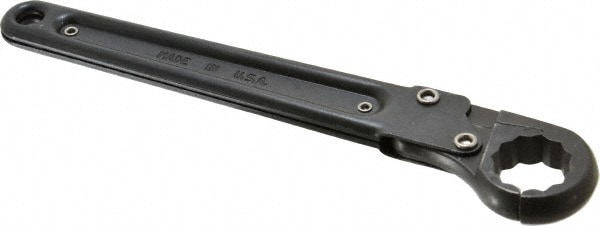 15/16", Black Finish, Ratcheting Flare Nut Wrench