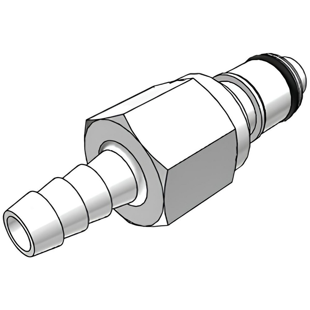 Push-To-Connect Tube Fitting: Connector, 1/4" ID
