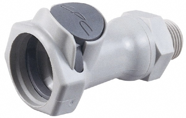 CPC Colder Products 61200 Push-to-Connect Tube Fitting: Connector, 1/2" Thread, 1/2" OD Image