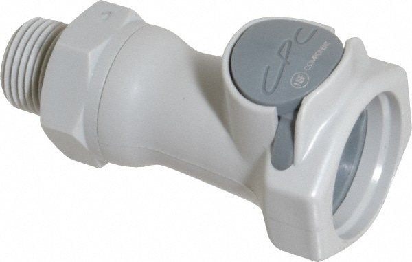 CPC Colder Products 63300 Push-to-Connect Tube Fitting: Connector, 3/8" Thread, 3/8" OD Image