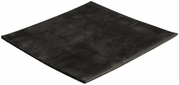 USA Sealing RS-N50TXT-18 Sheet: Neoprene Rubber, 1/4" Thick, 12" Wide, 12" Long, Black Image