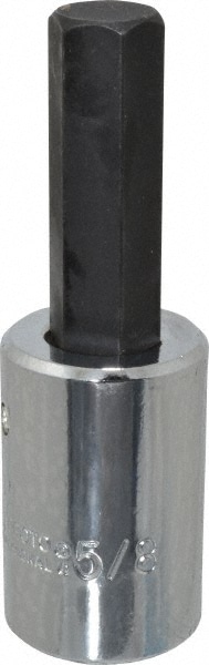 PROTO J54415/8 Hand Hex Bit Socket: 1/2" Drive, 5/8" Hex Image