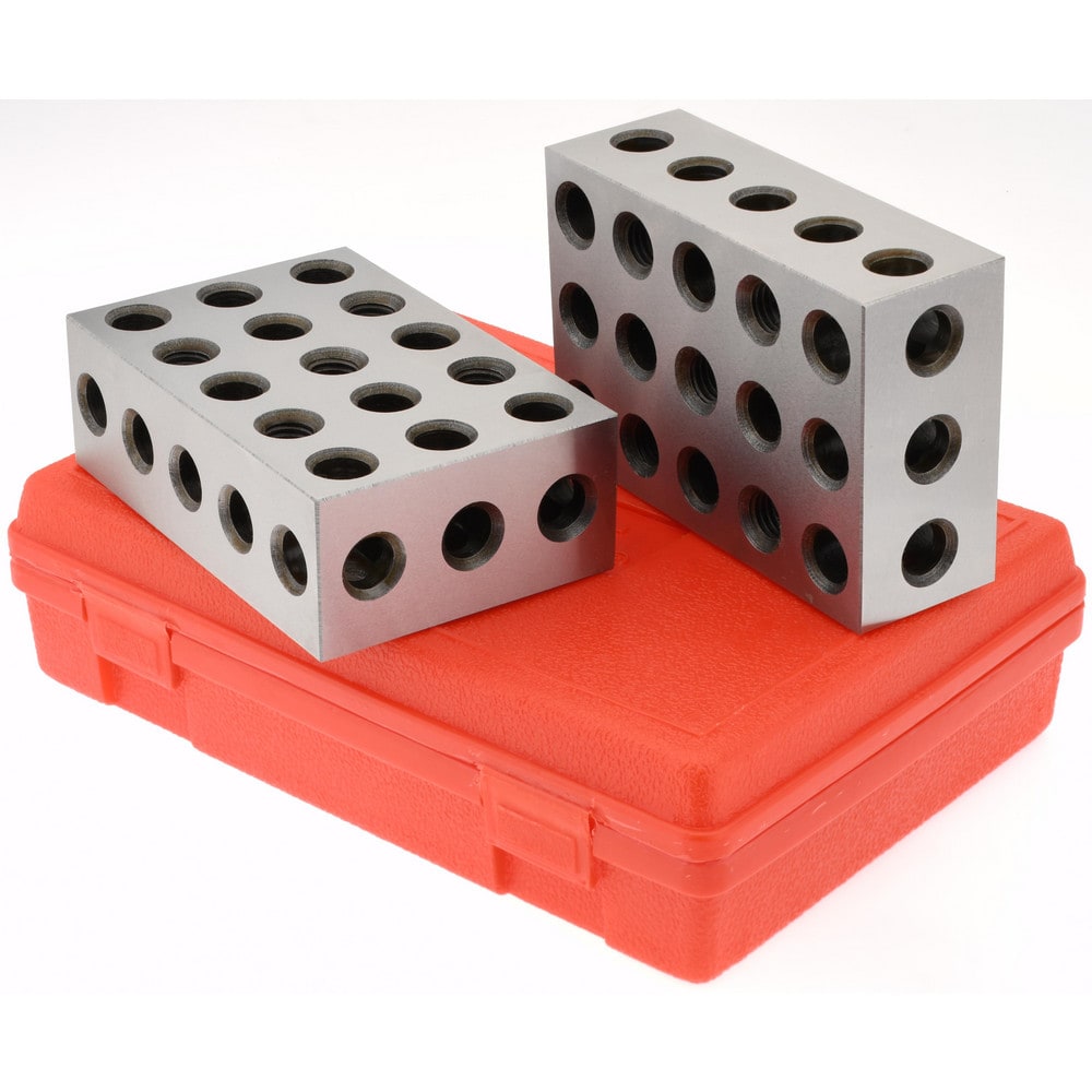 SPI 13-671-3 Setup Block: 0.0003 Squareness, Hardened Steel, 2-4-6 Block Image