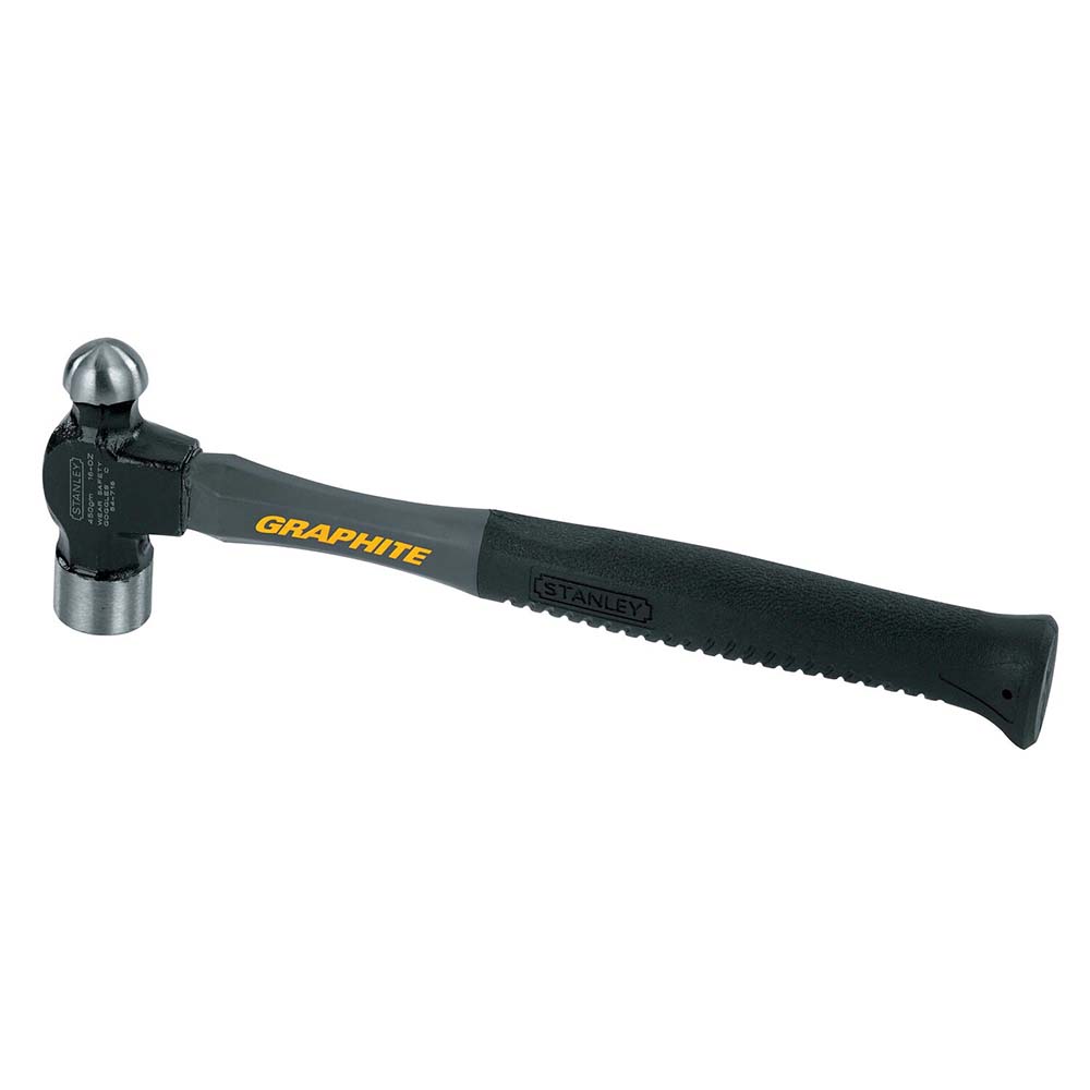 Stanley - Ball Pein Hammer: 16.00 oz Head, High Carbon Steel